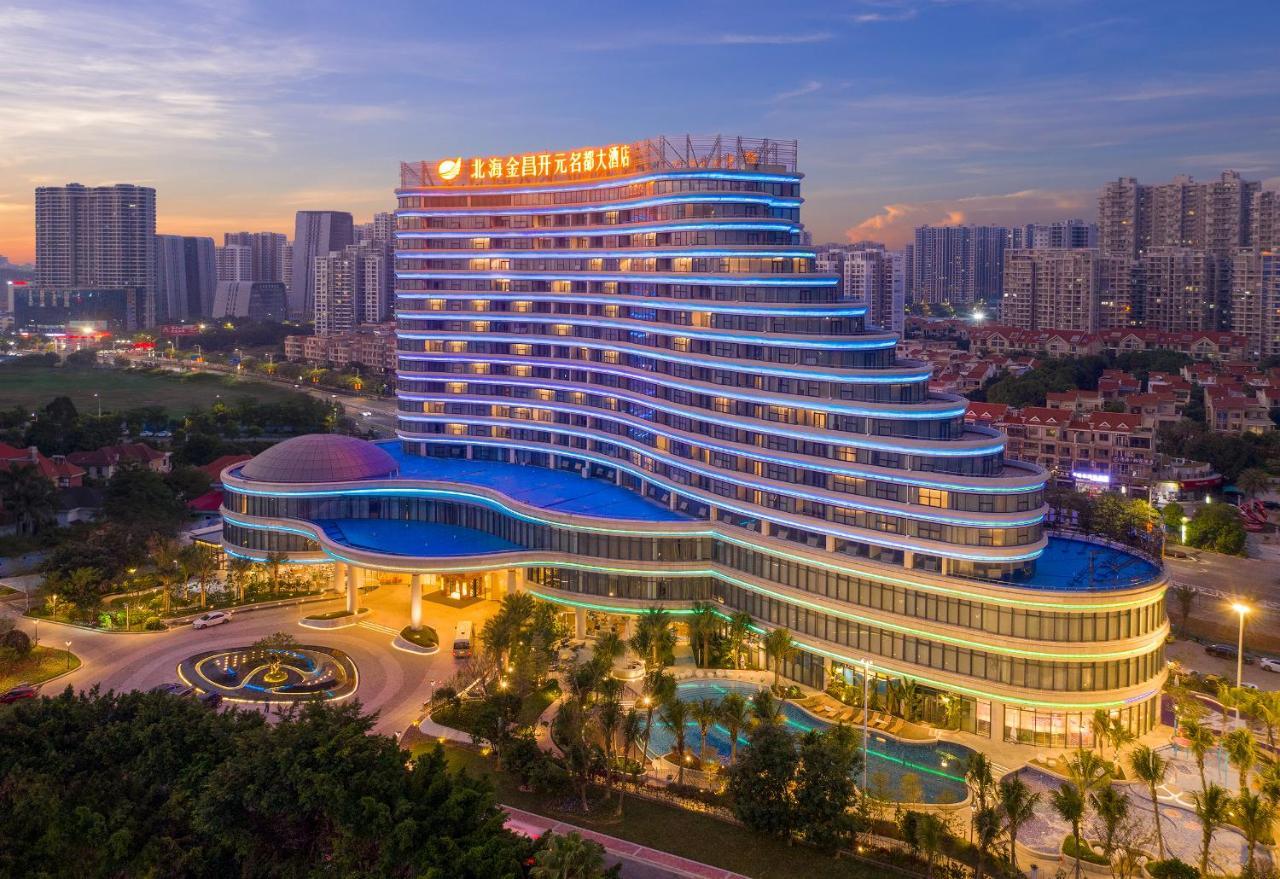 Golden Shining New Century Grand Hotel بيهاي المظهر الخارجي الصورة